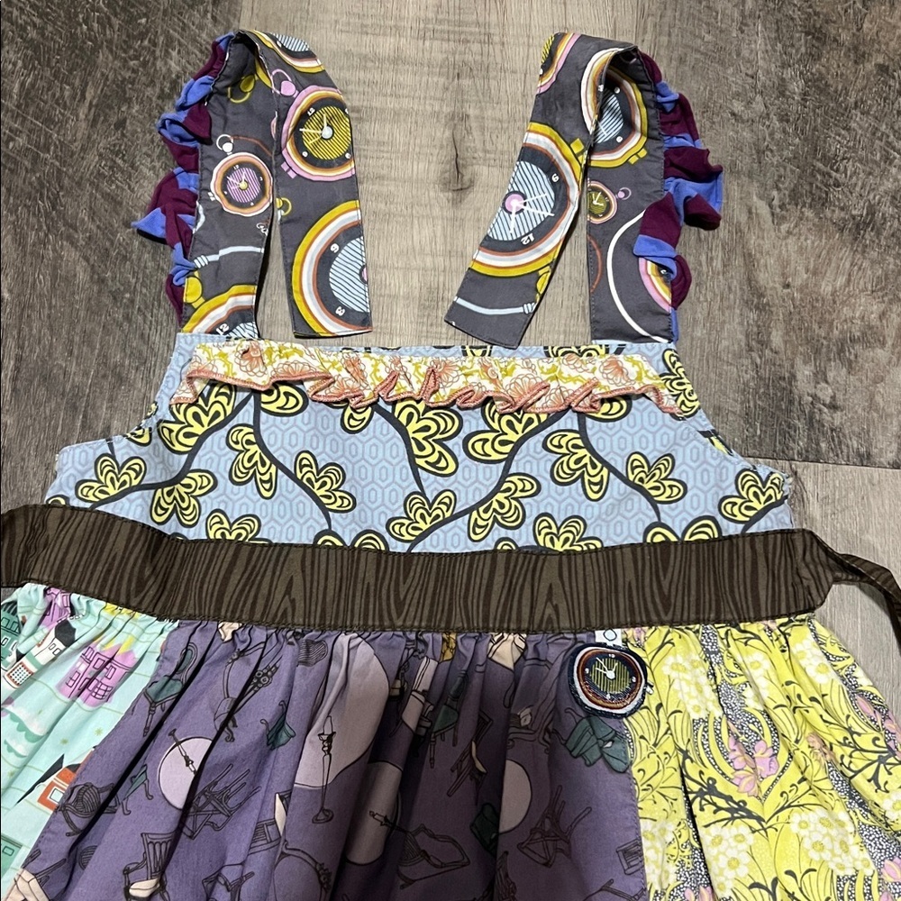 Matilda Jane Character Counts Heart Soul Pride Broadway Knot Dress size 4 - Picture 2 of 6